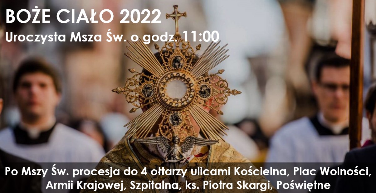 boze ciało 2022